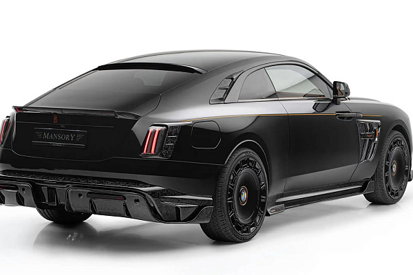Фото дисков Mansory FD.15 Черный глянец на Rolls-Royce Spectre