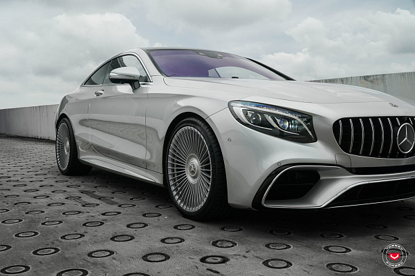 Фото дисков Vossen S17-16 Серебро на Mercedes-Benz S-Class (W222, C217)