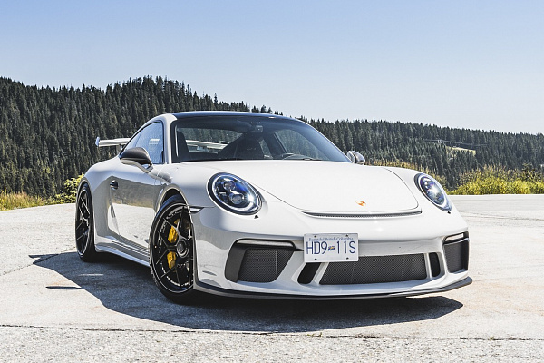 Фото дисков Brixton Forged PF7 Черный глянец на Porsche 911 VII