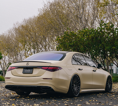 Фото дисков Brixton Forged HS1 на Mercedes-Benz S-Class (W223)