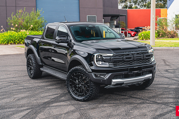 Фото дисков Vossen HFX-1 (6-Lug) Черный глянец на Ford Ranger T6.2