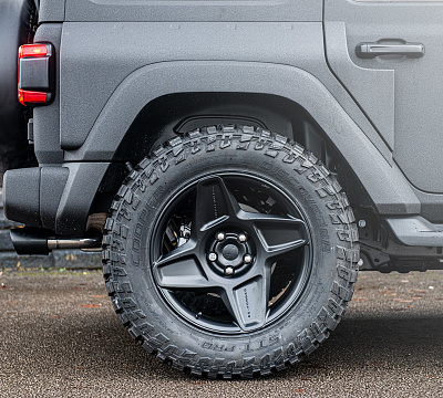 Фото дисков Kahn Mondial Heavy Duty RS на Jeep Wrangler IV (JL)