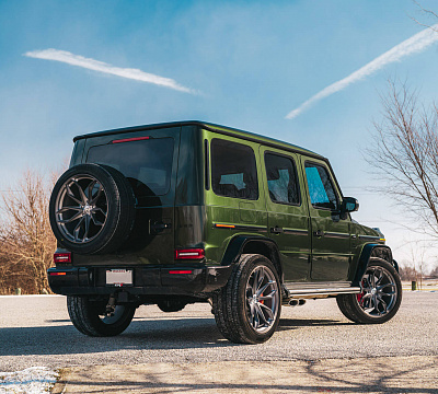 Фото дисков HRE P201 на Mercedes-Benz G-Class III
