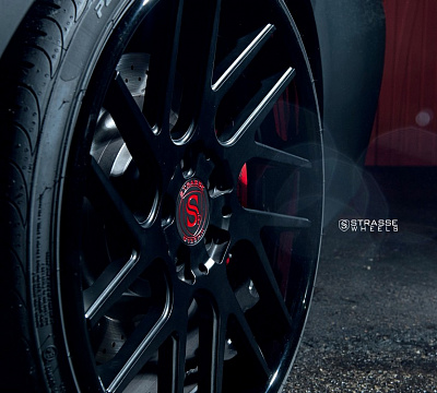 Фото дисков Strasse Wheels SM7T Deep Concave на Mercedes-Benz C-Class (W205)
