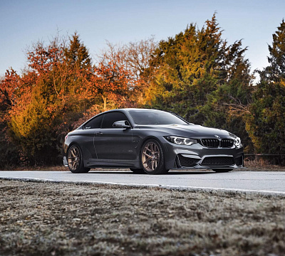 Фото дисков HRE R101 Lightweight на BMW 4/M4 (F32/F82)