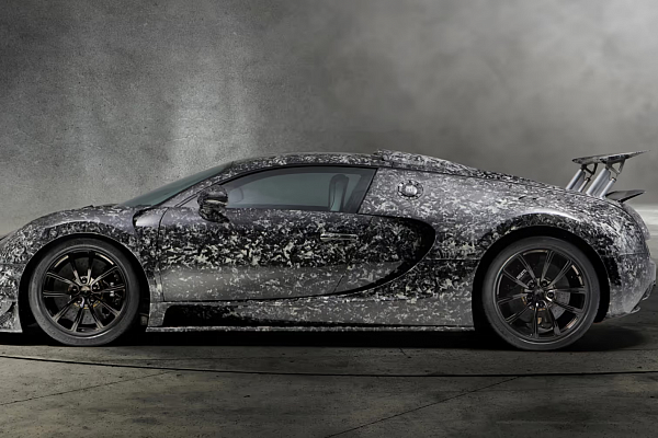 Фото дисков Mansory 4C+ Черный сатин на Bugatti Veyron