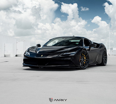 Фото дисков Anrky AN23 на Ferrari 812