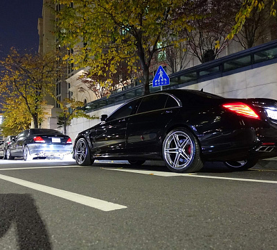 Фото дисков HRE S207 на Mercedes-Benz S-Class (W222, C217)
