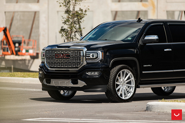 Фото дисков Vossen HF6-1 Серебро на GMC Sierra III