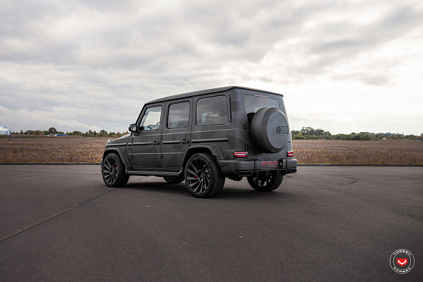 Фото дисков Vossen UV-3 Черный сатин на Mercedes-Benz G-Class III