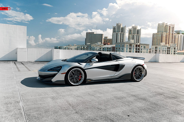 Фото дисков Anrky S3-X5 Сатиновый темный лак на McLaren 600