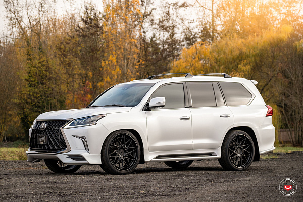 Фото дисков Vossen S17-07 (3-Piece) Черный сатин на Lexus LX III