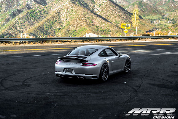Фото дисков MRR FS06 Глянцевый графит на Porsche 911 VII