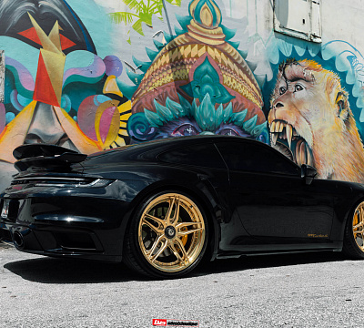Фото дисков HRE S107SC на Porsche 911 VIII