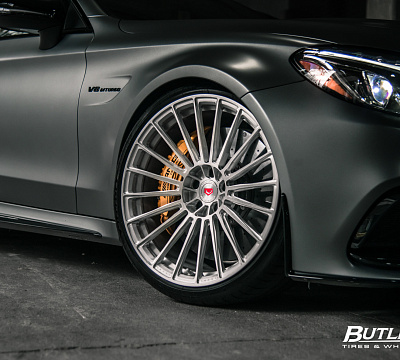 Фото дисков Vossen S17-04 на Mercedes-Benz C-Class (W205)