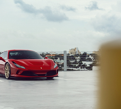 Фото дисков Vossen EVO-2 на Ferrari F8