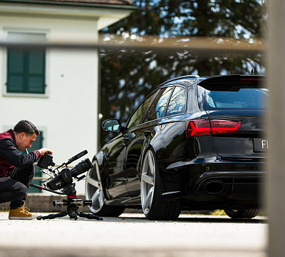 Фото дисков Vossen CV3 на Audi A/RS 6 (C7)