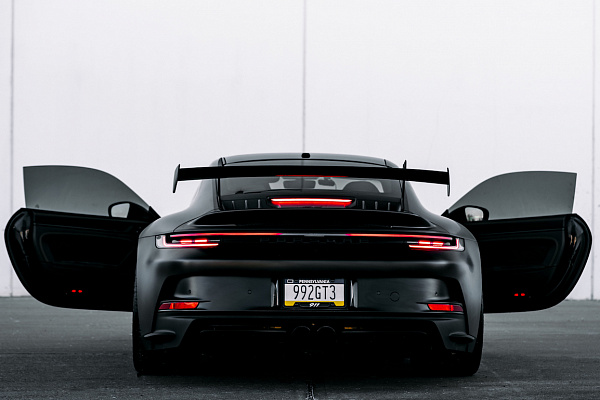 Фото дисков Savini SV10 Черный сатин на Porsche 911 VIII