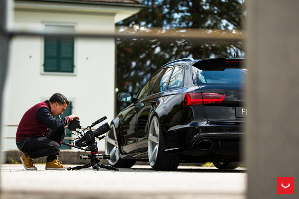 Фото дисков Vossen CV3 Серебро на Audi A/RS 6 (C7)