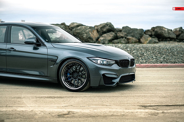 Фото дисков Anrky RS1 Черный сатин на BMW 3/M3 (F3x/F80)