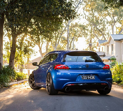 Фото дисков HRE FF01 на Volkswagen Scirocco III