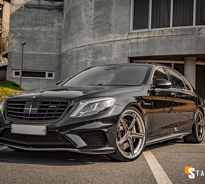 Фото дисков Vossen S17-03 (3-Piece) на Mercedes-Benz S-Class (W222, C217)