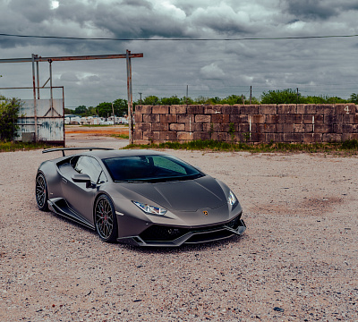 Фото дисков Strasse Wheels SV10M Deep Concave FS на Lamborghini Huracan