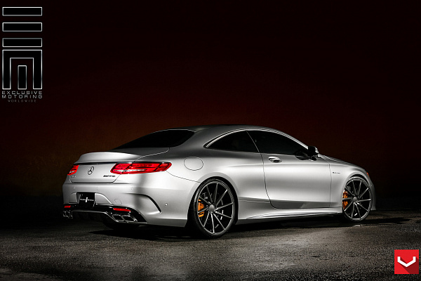 Фото дисков Vossen CVT Сатиновый графит на Mercedes-Benz S-Class (W222, C217)