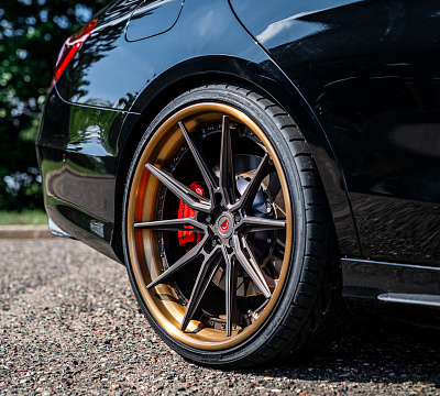 Фото дисков Vossen EVO-2R (3-Piece) на Mercedes-Benz S-Class (W222, C217)