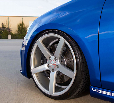 Фото дисков Vossen CV3 на Volkswagen Golf VII