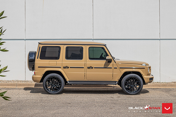 Фото дисков Vossen HF-2 Черный глянец на Mercedes-Benz G-Class III