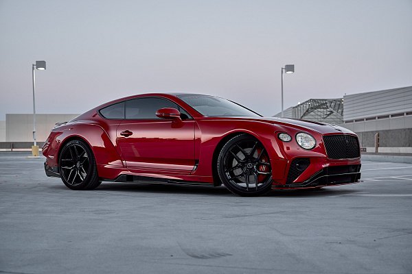 Фото дисков Brixton Forged CM5-R Черный глянец на Bentley Continental GT III