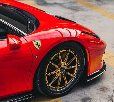 Фото дисков Brixton Forged R11-R на Ferrari F8