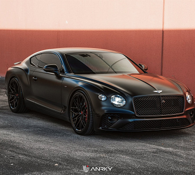 Фото дисков Anrky S1-X1 на Bentley Continental GT III