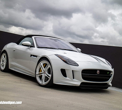 Фото дисков HRE S207 на Jaguar F-Type