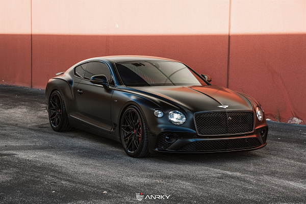 Фото дисков Anrky S1-X1 Черный глянец на Bentley Continental GT III