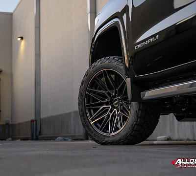 Фото дисков Vossen HF6-5 на GMC Sierra IV