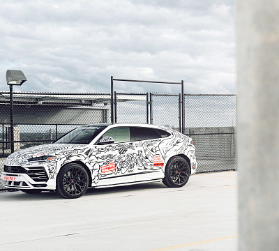Фото дисков Vossen S17-01 на Lamborghini Urus