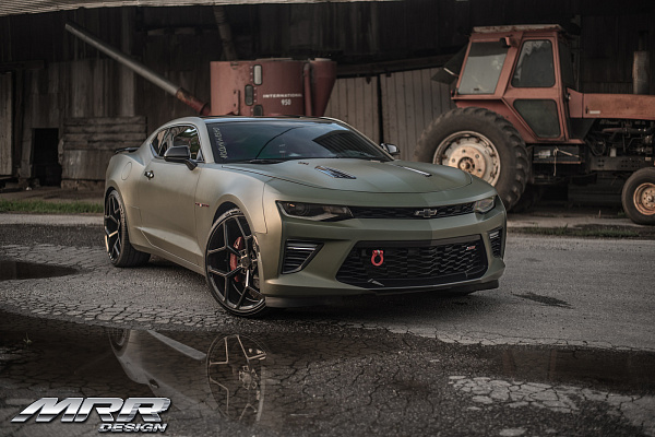 Фото дисков MRR M228 Черный глянец на Chevrolet Camaro VI
