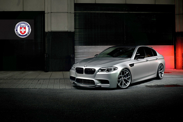 Фото дисков HRE S101 Сатиновый тонированный лак на BMW 5/M5 (F10)