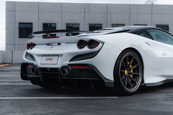 Фото дисков Brixton Forged R11-RS Черный сатин на Ferrari F8