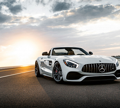 Фото дисков Vossen M-X6 на Mercedes-Benz AMG GT I