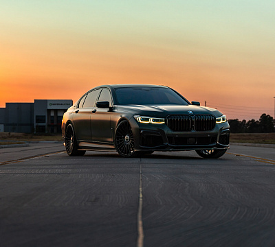 Фото дисков Vossen HF-8 на BMW 7 (G70)