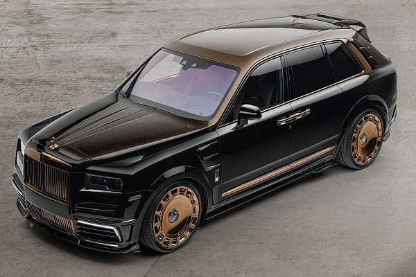 Фото дисков Mansory FD.15 Глянцевая медь на Rolls-Royce Cullinan