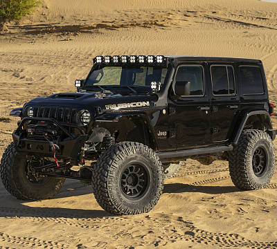 Фото дисков Black Rhino RAPID на Jeep Wrangler IV (JL)