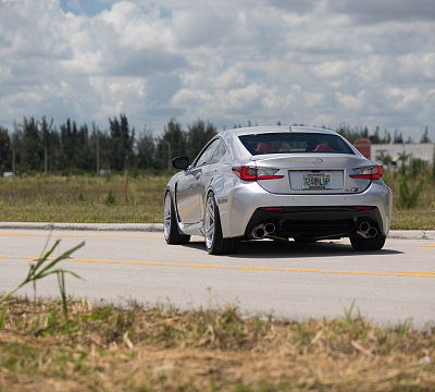 Фото дисков Vossen VFS-5 на Lexus RC