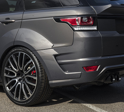 Фото дисков Kahn Pace Car на Range Rover Sport II