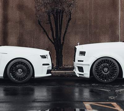 Фото дисков Brixton Forged LX01 на Rolls-Royce Cullinan