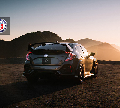 Фото дисков HRE 527 на Honda Civic Type R FK8