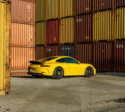 Фото дисков Vossen S21-01 на Porsche 911 VII